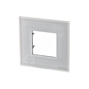 ABB Zenit Стекло Белое Рамка 1-я (2мод) | N2271 CB  | 2CLA227100N3001 | ABB - фото 2