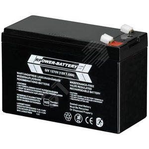 Батарея аккумуляторная SAK7 для SU/S 30.640.1 12 VDC 7 Ah (SAK7) - фото 2