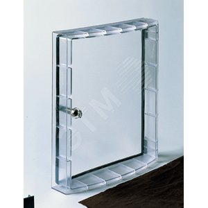 Дверца прозрачная с защитой IP54 и замком E1/6-T8 - разные ключи | 1SDA038344R1 | ABB 2