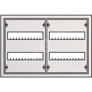 Щит распределительный 374х574х140 (48 мод) | AT22E | ABB - ABB
