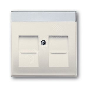 ABB Basic 55 Сл. кость Плата центральная для коммуникац розеток 0211 с суппортами 18** | 1710-0-3944  | 2CKA001710A3944 | ABB 2