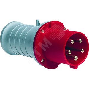 Вилка кабельная 363P7, 63А, 3P+E, IP44, 7ч | 2CMA166754R1000 | ABB 2