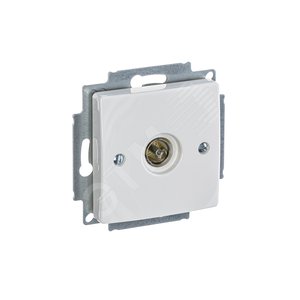 ABB Basic 55 Альп. белый Розетка TV оконечная | 1724-0-4276  | 2CKA001724A4276 | ABB - фото 3