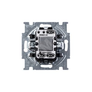 ABB Basic 55 Сл. кость Выключатель 2-клавишный с подсветкой | 1012-0-2157 | 2CKA001012A2157 | ABB - фото 4