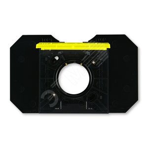 ABB Levit Жёлтый / дымчатый чёрный Розетка для централизованных систем пылеудаления Красный / дымчатый чёрный | 5530H-C67107 64 | 2CHH506717C4064 | AB 2