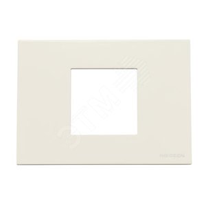 ABB Zenit Альп. белый Рамка итальянский стандарт на 2 мод | N2472 BL  | 2CLA247200N1101 | ABB - фото 2