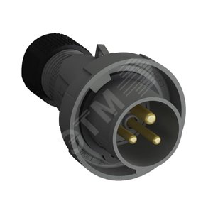 Вилка кабельная Easy&Safe 232EP12W, 32А, 2P+E, IP67, 12ч|2CMA101097R1000| ABB - фото 2