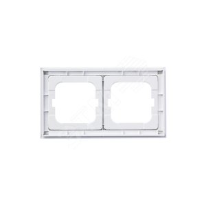 Рамка 2-постовая, серия axcent, цвет белый | 1754-0-4332 | 2CKA001754A4332 | ABB 4