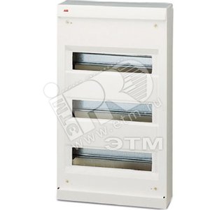 UNIBOX бокс настенный 36М без двери белый (без клемм) - ABB