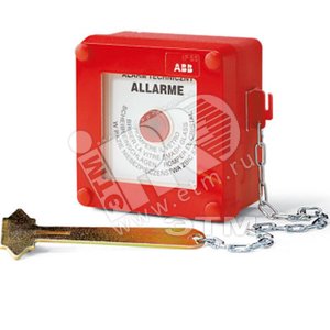 LIVORNO бокс авар.настенный с кнопкой красн. IP55|13180| ABB - ABB