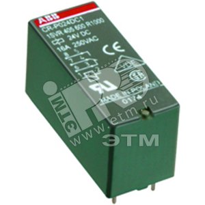 Реле CR-P012DC1 12B DC 1ПК (16А) | 1SVR405600R4000 | ABB