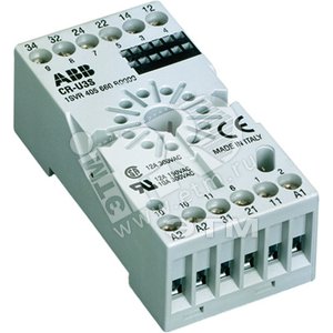 Цоколь CR-U3E без доп.модуля для реле CR-U 3ПК | 1SVR405660R0100 | ABB - ABB
