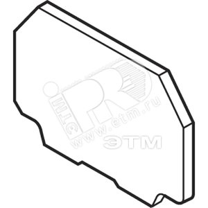 Изолятор торцевой для DR4/6 FEDR63 - ABB