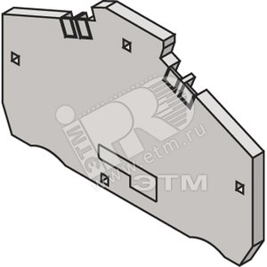 Изолятор торцевой FED5.I.3L D2.5/5.I...L (0311R0600) - ABB