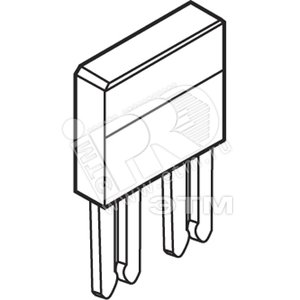 Перемычка BJDL4.2 2 полюса для D.5/..L (1642R0600) - ABB