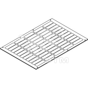 Маркировка вертикальная RC510 10х(1...10) - ABB