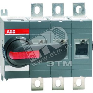 Рубильник OT315E22 до 315А 4-полюсный (без ручки управления) | 1SCA022727R7880 | ABB