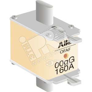 ПРЕДОХРАНИТЕЛЬ OFAF00H160 160A тип gG размер00. до 500В | 1SCA022627R1710 | ABB - ABB