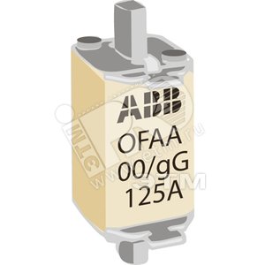 Предохранитель OFAA00H100 100А тип gG габарит 00 690В - ABB