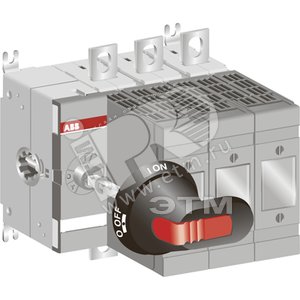 Рубильник OS160GD03 без ручки под предохранители DIN-00 | 1SCA114221R1001 | ABB - ABB