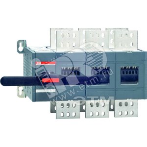 Реверсивный рубильник OT2000E12C 2000А 3х-полюсный (без ручки управления и переходника) | 1SCA103914R1001 | ABB