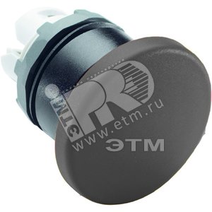 Кнопка MPM1-10B ГРИБОК черная (только корпус) без фиксации 40мм | 1SFA611124R1006 | ABB