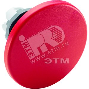 Кнопка MPM2-10R ГРИБОК красная (только корпус) без фиксации 60мм | 1SFA611125R1001 | ABB