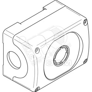 Бокс MEP1-0 1 место пластик - ABB