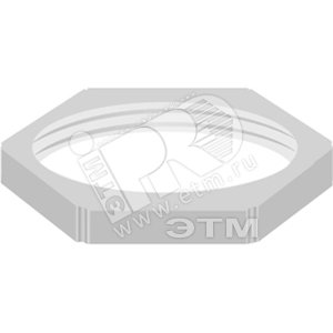 Гайка пластиковая стопорная EMUG25 для M25 - ABB