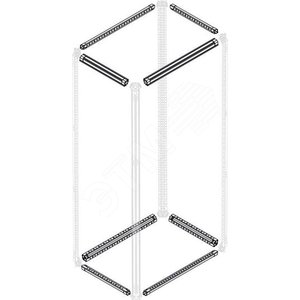 Профиль гальв.каркаса шкафаW=1000мм(4шт) (1STQ007043A0000) - фото 2