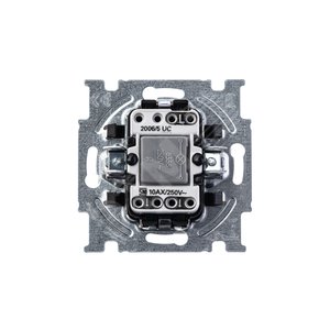 ABB Basic 55 Альп. белый Выключатель 2-клавишный с подсветкой | 1012-0-2154  | 2CKA001012A2154 | ABB - фото 4