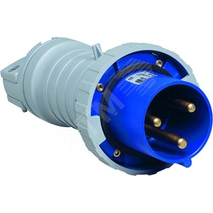 Вилка кабельная 363P9W, 63А, 3P+E, IP67, 9ч | 2CMA166790R1000 | ABB 2