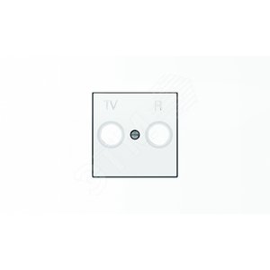 Накладка для TV-R розетки, серия SKY, цвет альпийский белый|2CLA855000A1101| ABB 2