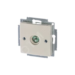 ABB Basic 55 Сл. кость Розетка TV оконечная | 1724-0-4280  | 2CKA001724A4280 | ABB - фото 2
