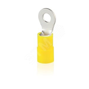 Наконечник кабельный с виниловой изоляцией кольцевой 4-6 M5 (100шт)