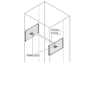 Плата перфорированная бок.уст.;H175;D900|1STQ009210A0000 | ABB - фото 2