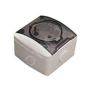 EVA розетка с/з c крышкой IP54 (554-011500-218) - ABB