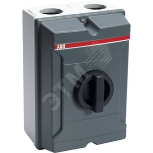 Выкл в боксе алюминий фронт упр 3р 100А KSE3100 TPN | 2CMA144585R1000 | ABB - фото 2