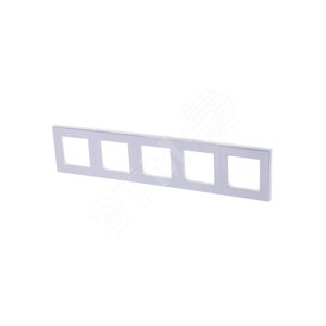 ABB Levit Белый / ледяной Рамка 5-ая | 3901H-A05050 01W | 2CHH015050A6001 | ABB - фото 2