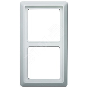 Рамка 2-постовая, серия Allwetter 44, цвет альпийский белый | 1730-0-0283  | 2CKA001730A0283 | ABB