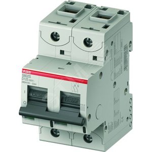 Выключатель автоматический двухполюсный S802S 20А D 50кА (S802S D20) | 2CCS862001R0201 | ABB - фото 2
