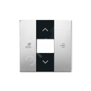 Накладка контроллера фанкойлов free@home, цвет сталь | 6220-0-0549 | 2CKA006220A0549 | ABB 2