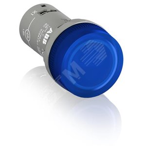 Лампа CL2-515L синяя со встроенным светодиодом 110-130В DC 2
