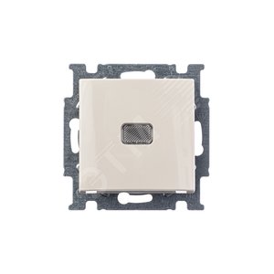 ABB Basic 55 Сл. кость Выключатель 1-клавишный с подсветкой | 1012-0-2156  | 2CKA001012A2156 | ABB - фото 5