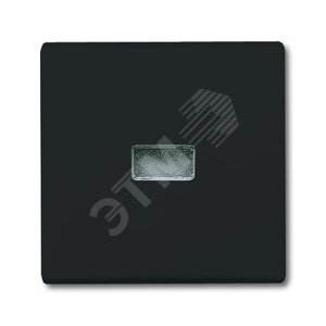 Клавиша для мех. 1-клавишного выкл./перекл./кнопки, с красной линзой (IP44), серия Allwetter 44, цвет антрацит | 1731-0-1742  | 2CKA001731A1742 | ABB 2