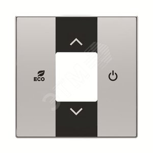 CP-RTC-85PL Накладка терморегулятора free@home, SKY, серебристая (CP-RTC-85PL) 2