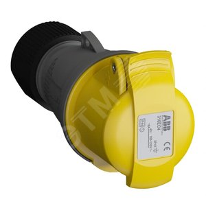 Розетка кабельная Easy&Safe 316EC4,16А,3P+E,IP44,4ч|2CMA102010R1000| ABB - фото 2