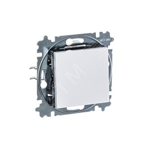 ABB Levit Белый / дымчатый чёрный Переключатель 1-кл. | 3559H-A06445 62W | 2CHH590645A6062 | ABB - фото 4
