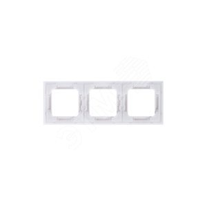 ABB Levit Жемчуг / ледяной Рамка 3-ая | 3901H-A05030 68W | 2CHH015030A6068 | ABB - фото 4