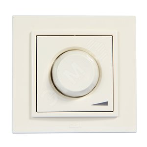 Zena крем. диммер 800 Вт с подсв. Led - ABB